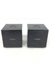 Lot Of 2 Yamaha NX-A01 Natural Sound Speaker System Black, No Ac Adapter, WORKS