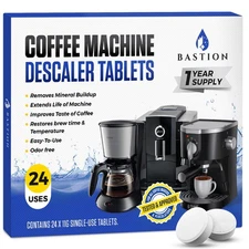 Coffee Machine Descaler Tablets 24-Pack | For Keurig Nespresso Breville