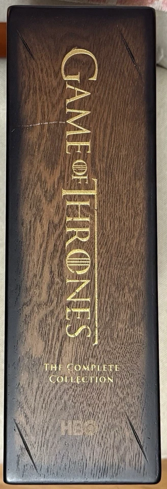 GAME OF THRONES COMPLETE COLLECTION LIMITED WOOD BOX COLLECTORS BLU-RAY SET Foto 3 de 4