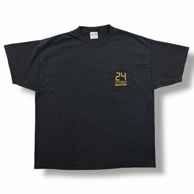 Vintage Y2K Twenty Four 24 Movie Promo Pocket T-Shirt Studio Manufacturing XL