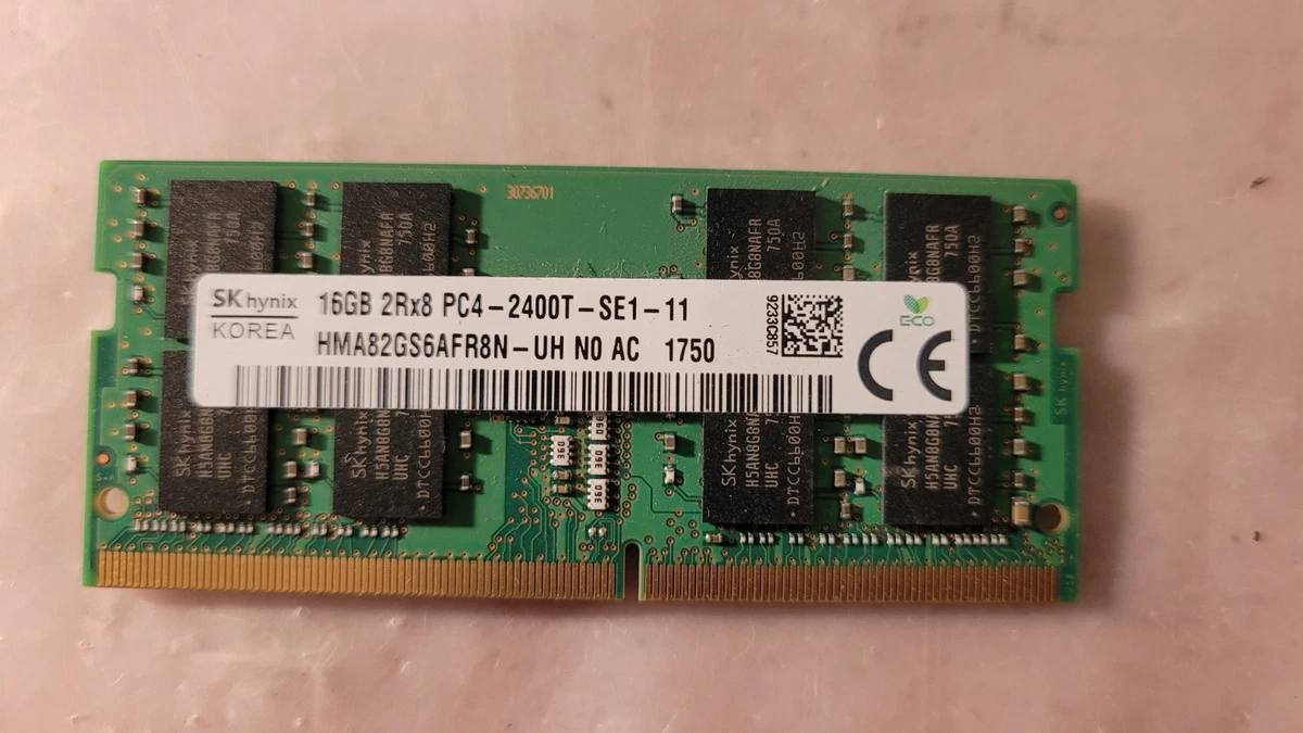 PC4-19200 (DDR4-2400) Bus Speed SO-DIMM Computer Memory (RAM) 16