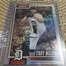 Topps 2026 Series 1 Troy Melton Foil Rookie Detroit Tigers #212 Baseball