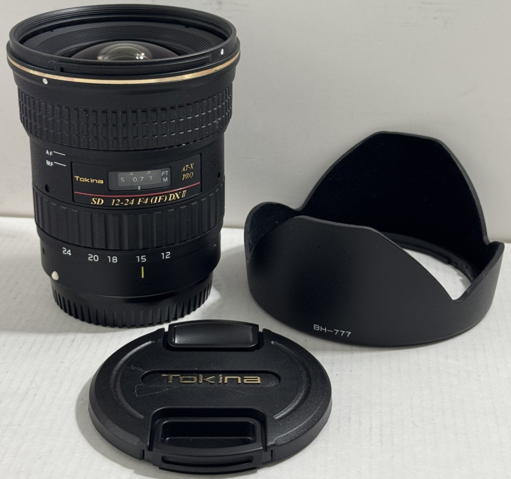 Tokina AF 12-24mm F/4 AT-X Pro SD DX II IF Lens For Canon EF mount