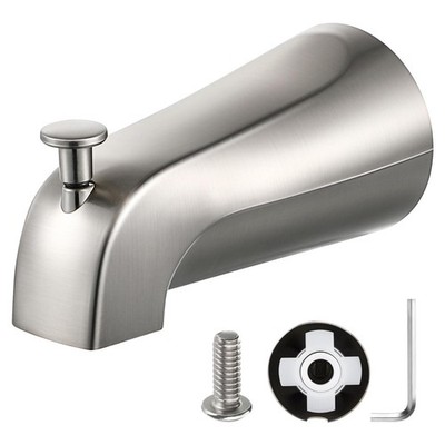 Enhon Slip on Tub Spout with Diverter, Compatible with American Standard