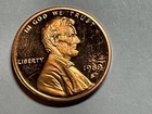 1989 S Lincoln Cent Gem Proof Some Discoloration #1