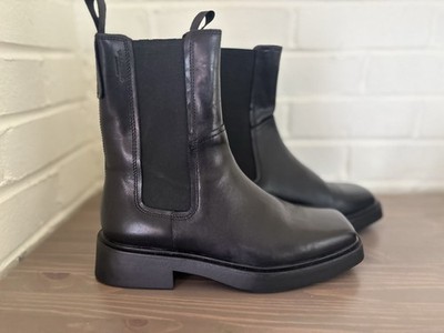 Vagabond Shoemakers Jillian Leather Chelsea Boots Square Toe Women's 36 US 6
