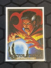 2024 SkyBox Marvel Masterpieces 92 Platinum Doctor Strange #24 Canvas