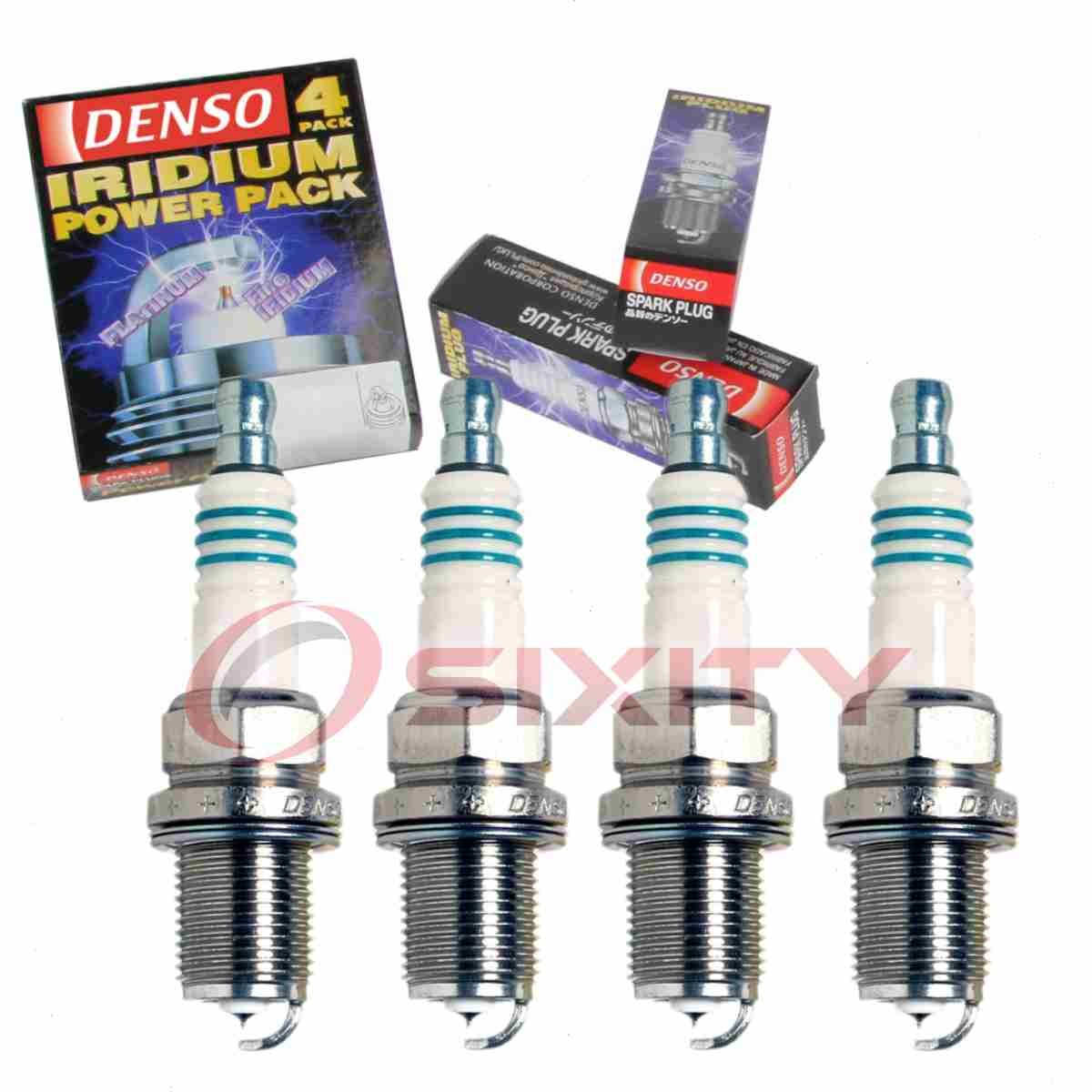 4 pc Denso Iridium Power Spark Plugs for 1987-2013 Volkswagen Jetta 1.8L hv