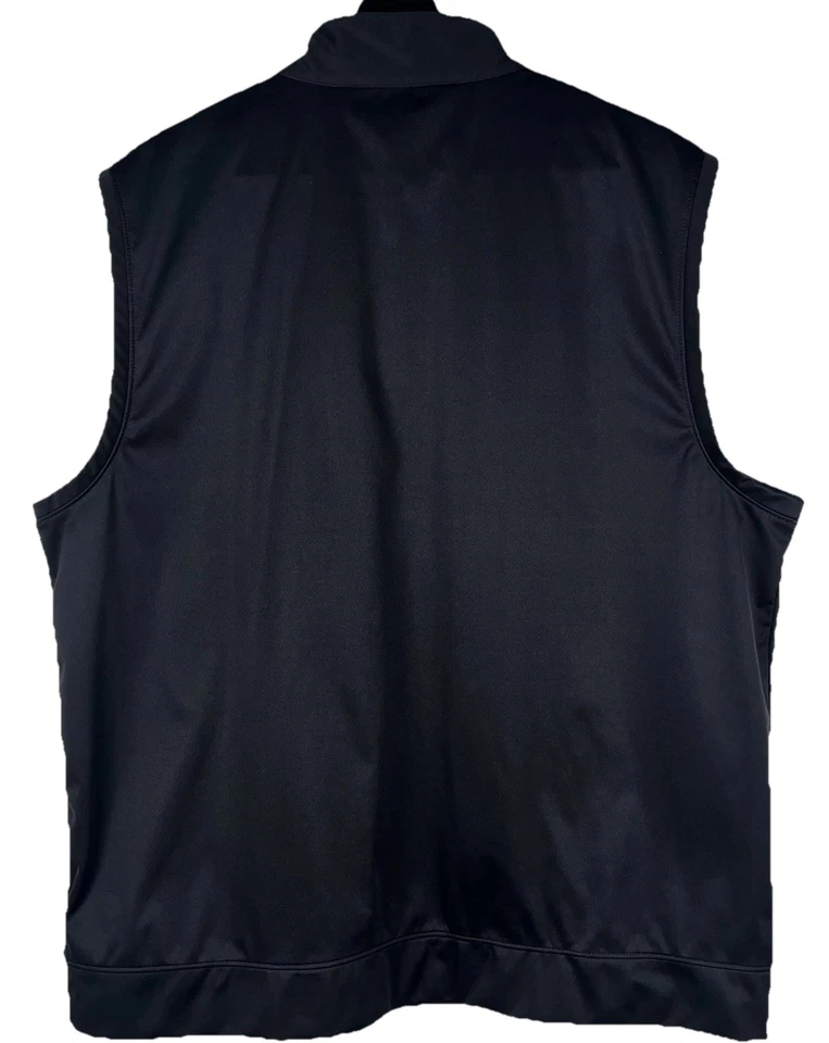 Chaleco de golf Walter Hagen para hombre talla L negro 1/2 cremallera pulóver capa ligero Foto 4 de 4