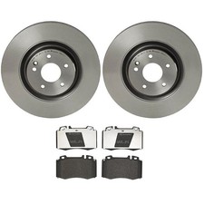 Brembo Front Brake Kit 334mm Disc Rotors Low-met Pad Set For Mb R129 Sl500 Sl600 Brembo Front Brake Kit 334mm Disc Rotors Low-met Pad Set For Mb R129 Sl500 Sl600