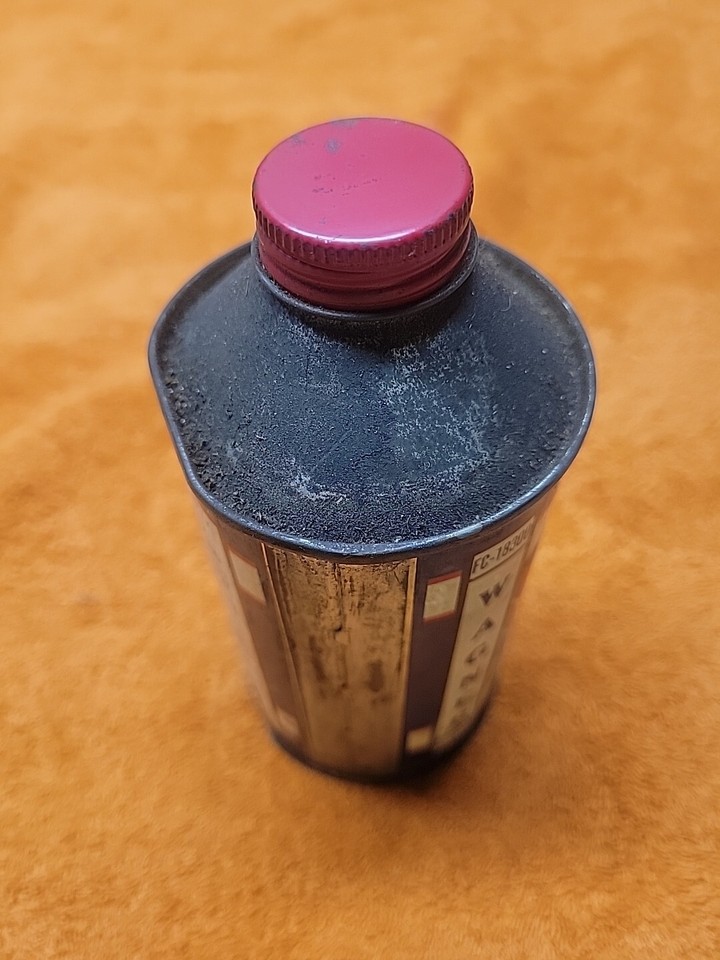 V•Vintage 21B Wagner Lockheed Brake Fluid Can 12 Fl Oz Can Tin Bottle ...