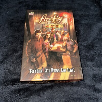 upper deck Firefly Shiny Dice board Game New Sealed firefly dice family game