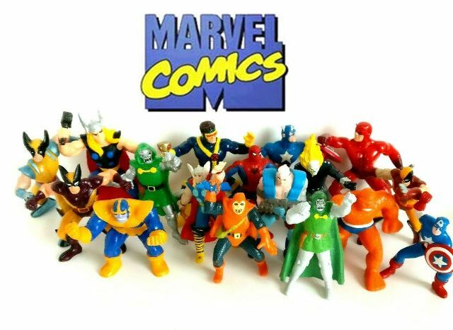 MARVEL ヴィンテージアメトイショップ購入品　15体まとめ売り　高16cm Marvel Superheroes Figures Yolanda PVC Figure Applause 1990's