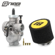 NIBBI PE26mm Carburetor w/ Air Filter For 125cc 150cc 200cc Motorcycle Dirt Bike
