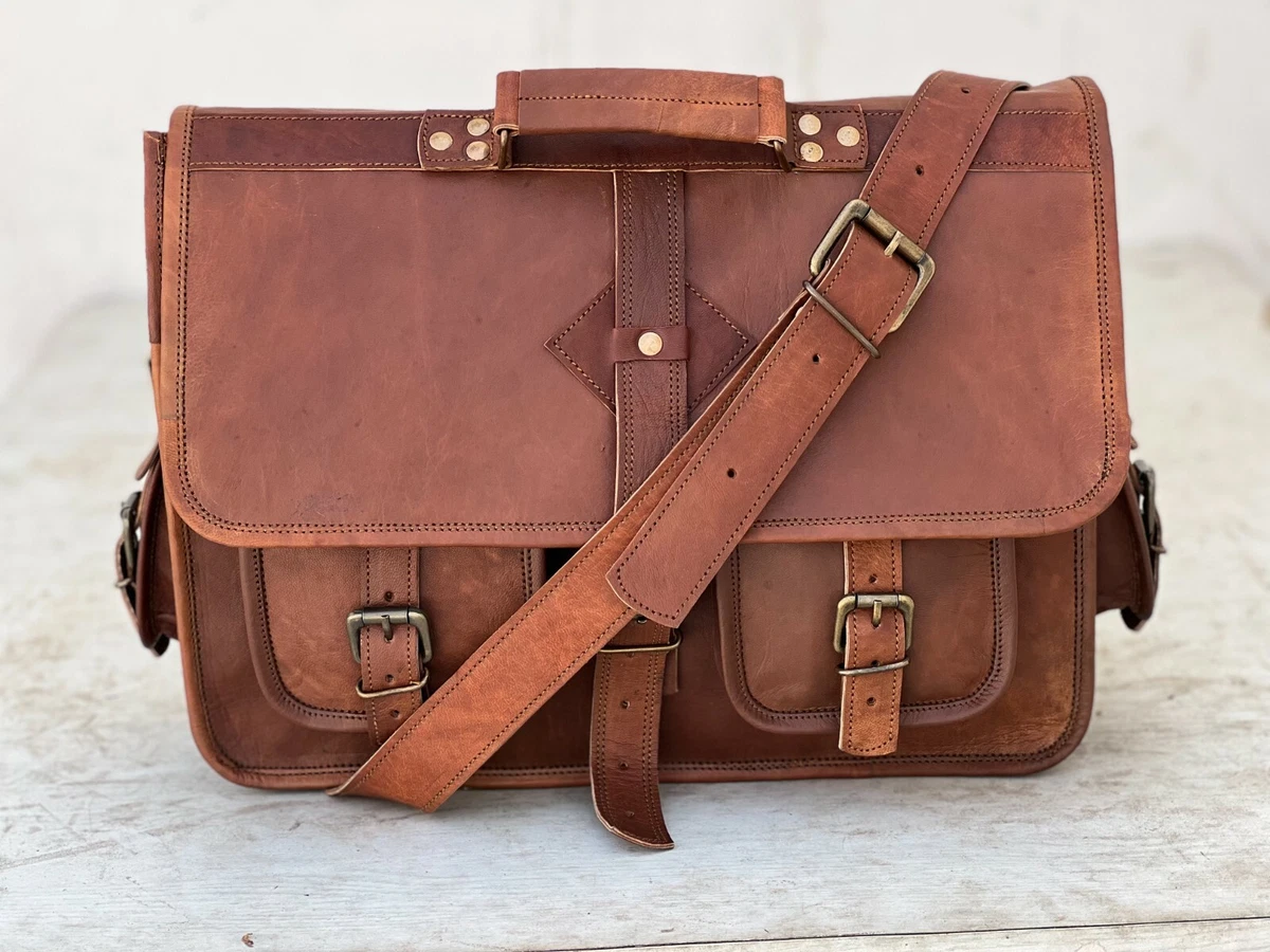 Tracolla Uomo Borsello Uomo In Tela Vintage | Borsa Messenger Con - Foto 4