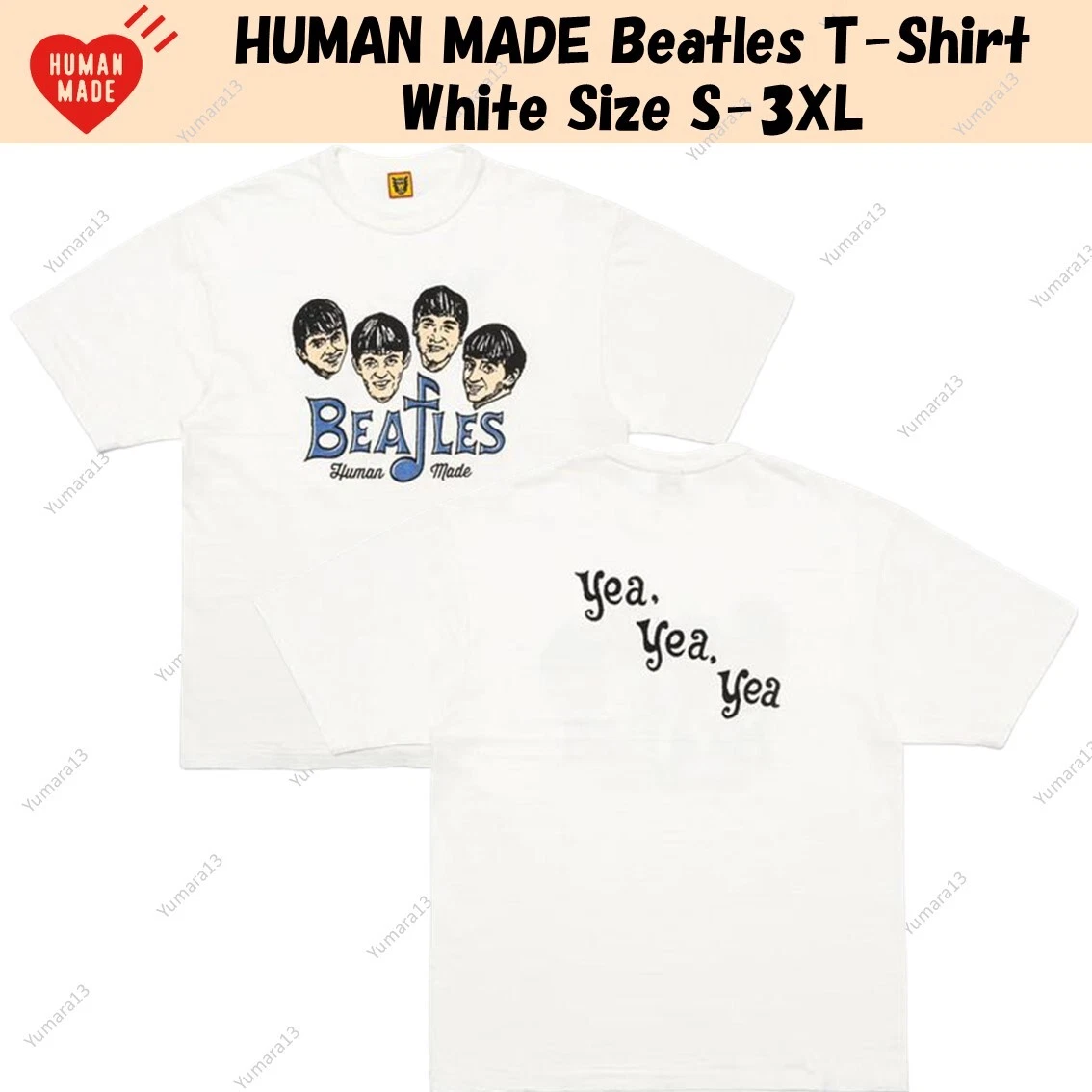 HUMAN MADE White T-Shirts for Men | eBay