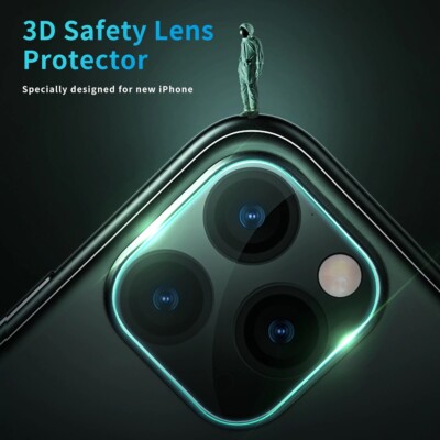 Acquista 4 In 1 = 2 Pezzi Di Vetro Per Lenti 2 Pezzi Di Vetro Per Schermo 3D Camera Len Protezione Per Schermo Intero Per IPhone 14 11 12 13 Pro - Foto 6