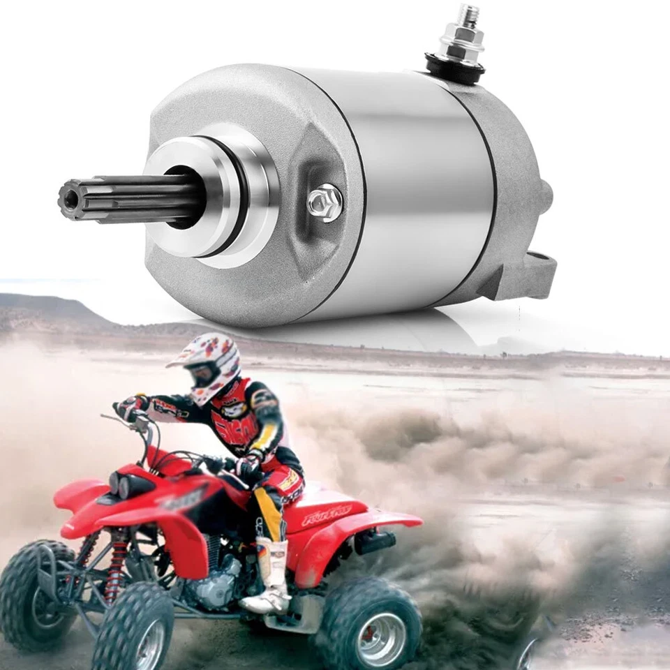 Starter Motor for Honda Sportrax 400 TRX400EX TRX400X Replaces 31200-HN1-A41 - Image 3 of 4