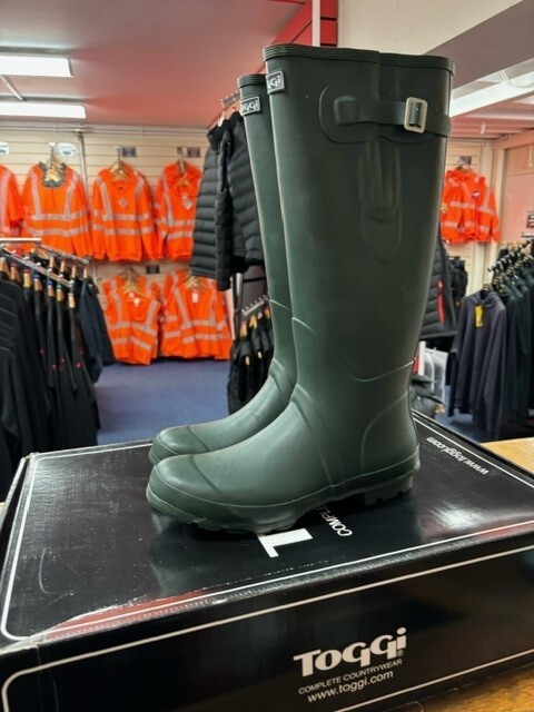 TOGGI WANDERER RUBBER HORSE RIDING WELLIES WELLINGTONS (unisex