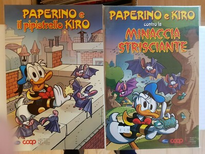 Donald and the bat Kiro - 2 Coop out-of-the-box albums - (Cavazzano + aa.vv.)