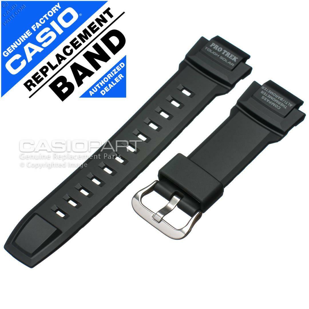 Genuine Casio Rubber Watch Band Strap PRO TREK PRG-270 Genuine Casio Rubber Watch Band Strap PRO TREK PRG-270