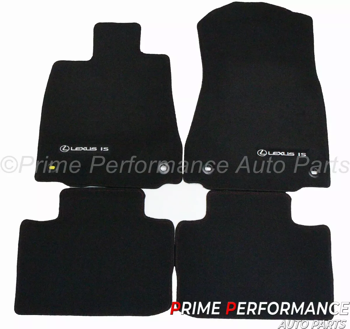 Lexus IS350 IS200T IS300 2014 2022 RWD Black W Red Stitching