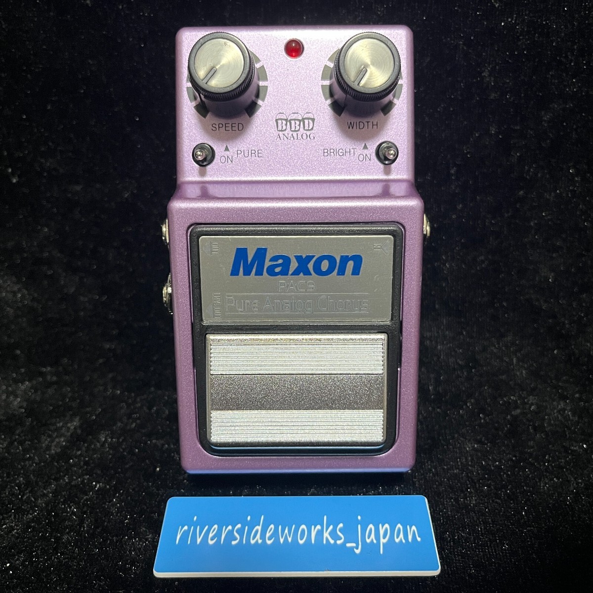 Maxon PAC-9 Chorus Guitar Effect Pedal for sale online | eBay