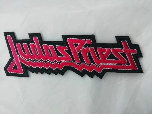 JUDAS PRIEST PATCH ECUSSON Patch thermocollant nom rouge - Photo 1/1