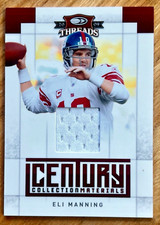 ELI MANNING 2009 Threads CENTURY COLLECTION Game-Worn Jersey SP 90/100 #8 GIANTS