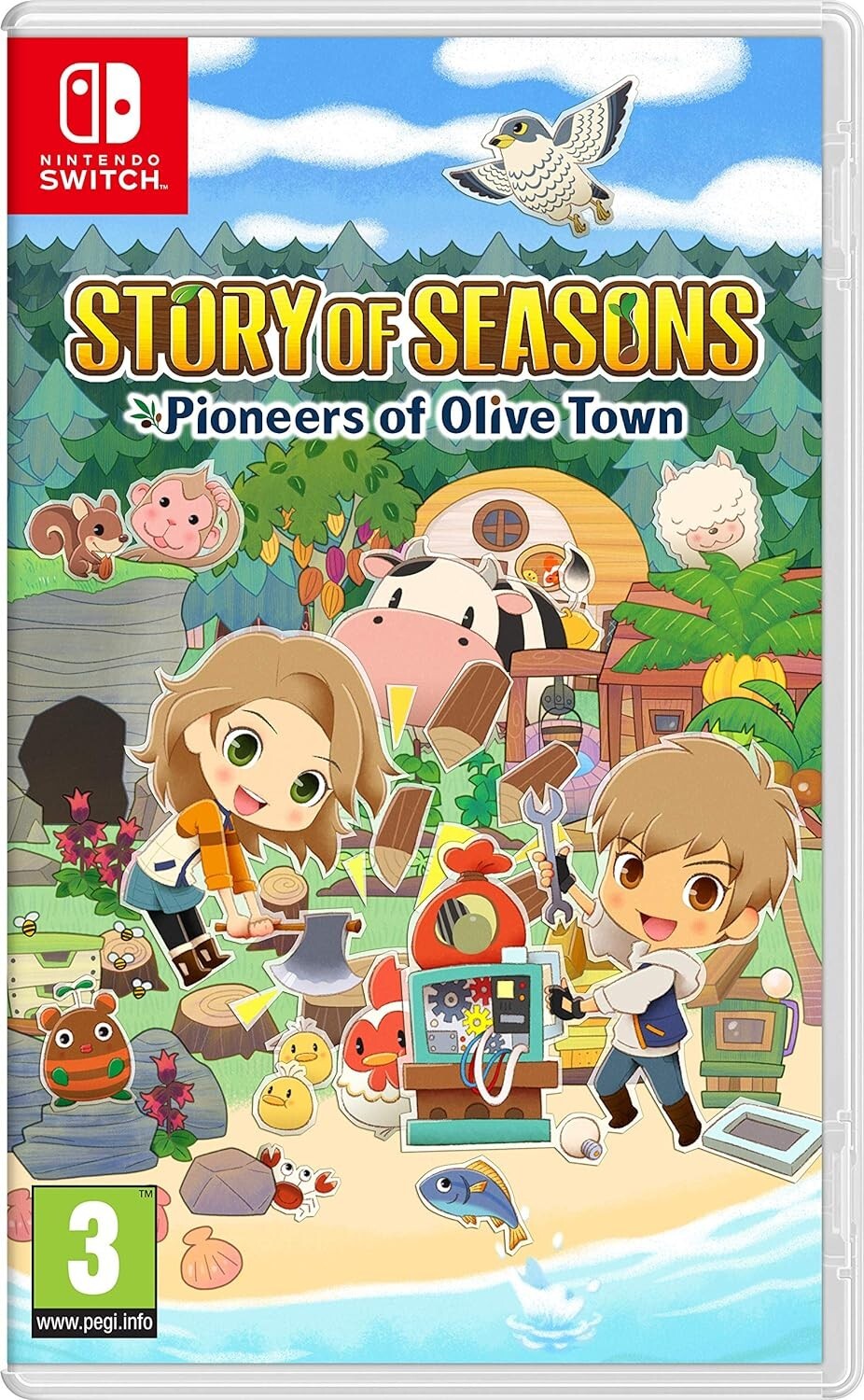 STORY OF SEASONS PIONEERS OF OLIVE TOWN - NINTENDO SWITCH NUOVO VIDEOGIOCO PAL