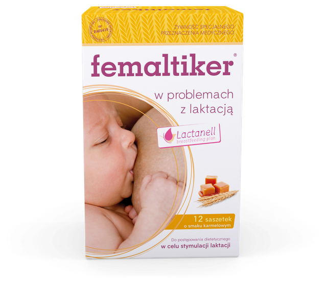 Femaltiker W Problemach Z Laktacja 12 Saszetek O Smaku Karmelowym 1 Opakowanie For Sale Online Ebay
