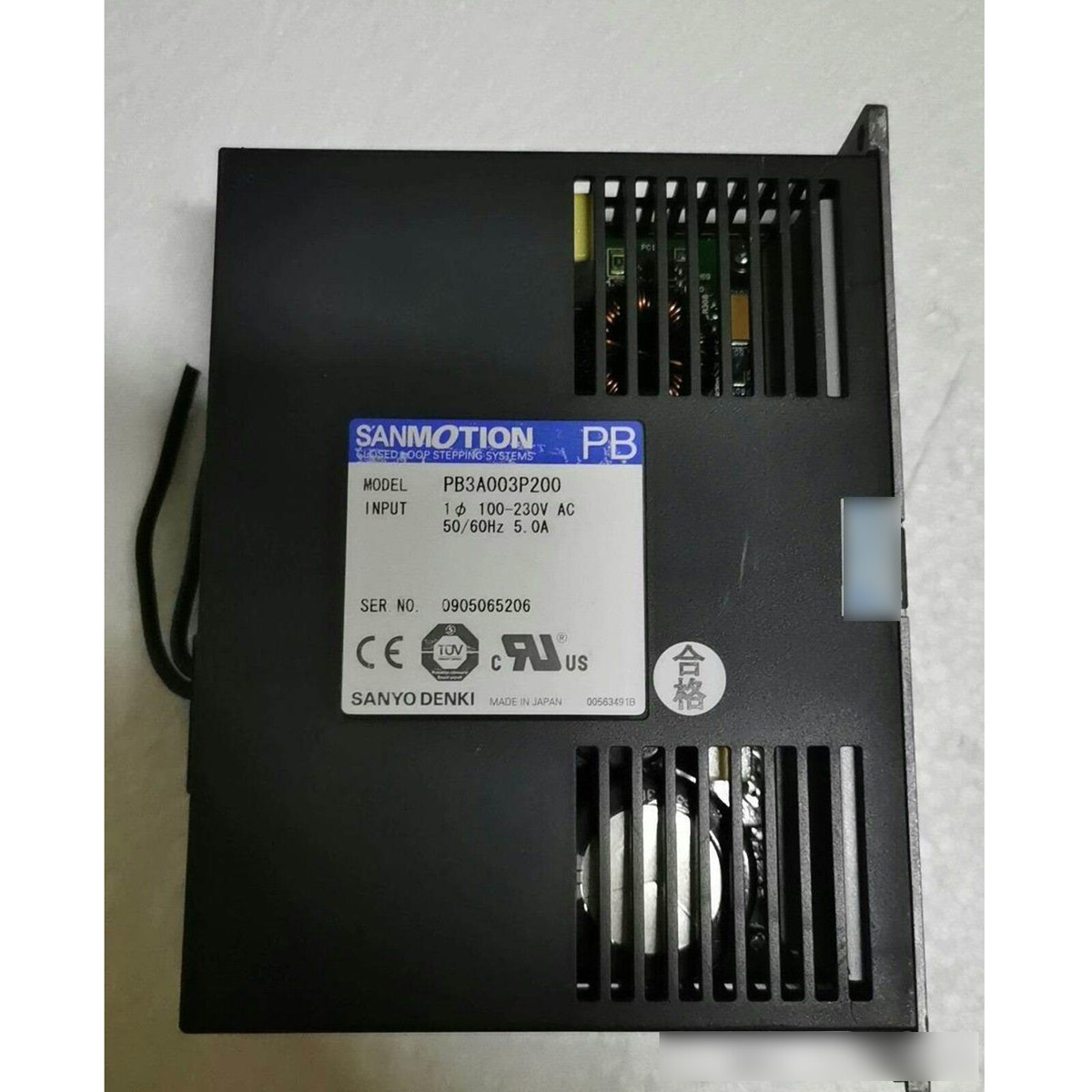 1PC Used Sanyo AC Servo Driver PB3A003P200 Tested Good#YC | eBay