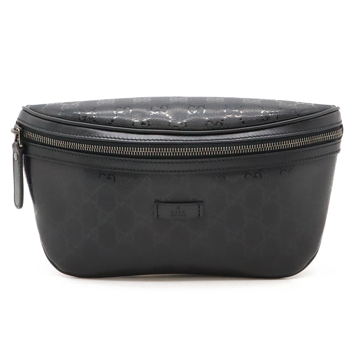 GUCCI GG Imprime sac de taille poche de taille sac de hanche sac de corps enduit #22500482