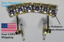 50 Pointer Endless Moissanite VVS1 D Color 3.0 CTW Nose Bridge For Decor C