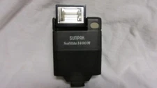 Sunpak Softlite 1400M Camera Flash Hot Foot Mount Battery Operated 