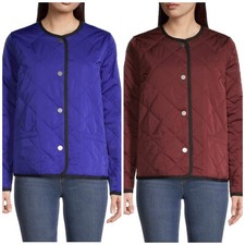 Jane Post Reversible Quilted Jacket Size L