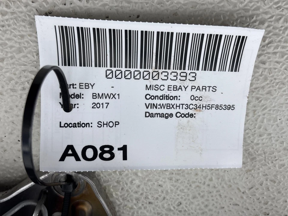 2016-2022 BMW X1 2.0L STEERING COLUMN ASSEMBLY W/ MANUAL ADJUSTMENT OEM - Image 3 of 4