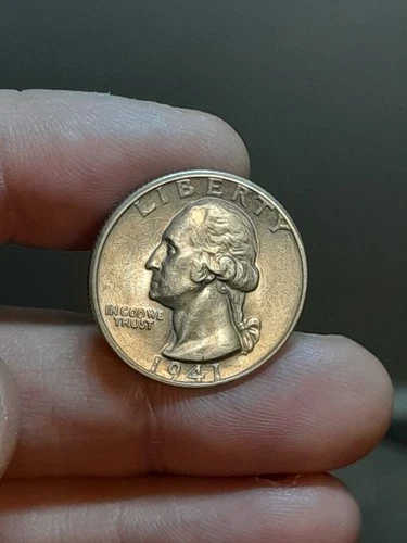 1941- D Washington Quarter Uncirculated #1