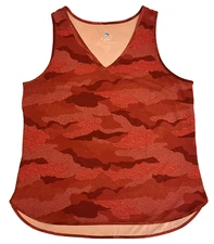 KUHL Burgundy Camo Vantage Tank Top Lightweight Outdoor Running Yoga Women's S