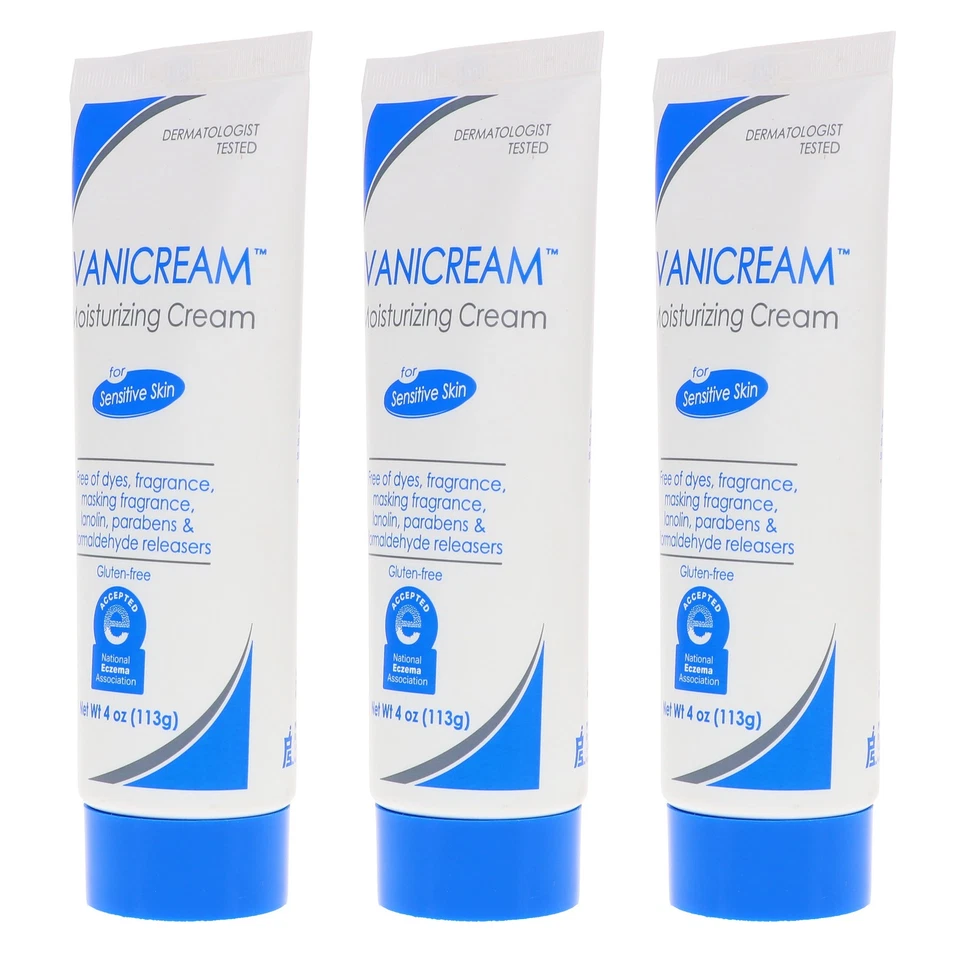 Crema hidratante para piel sensible Vanicream paquete de 3 oz Foto 2 de 4