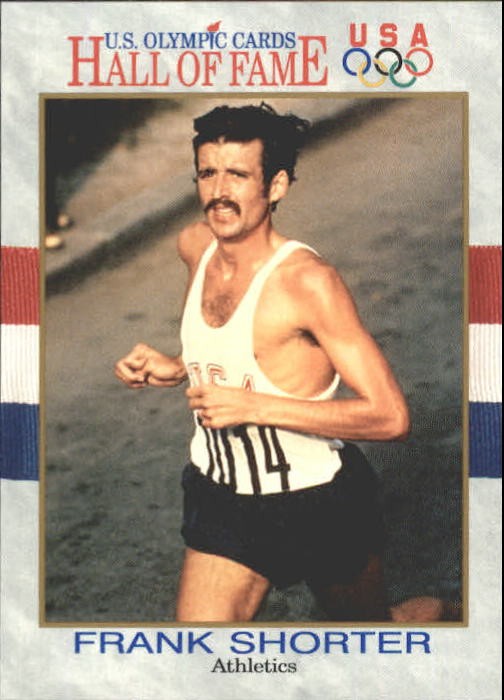 FRANK SHORTER ~ 1991 Impel U.S. Olympic Hall of Fame Track & Field Card #21