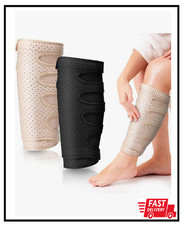 2 Pcs Lymphedema Compression Wraps Calf Adjustable Brace 5 Strap Leg Wraps fo...