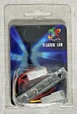 Logisys MDLED5WGNGreen 5 Lazer LED Lights for Cars / Cabinet Lighting