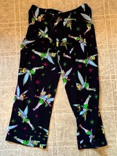 Disney SMALL Kids Tinker Bell Pajama Bottoms EUC Preowned