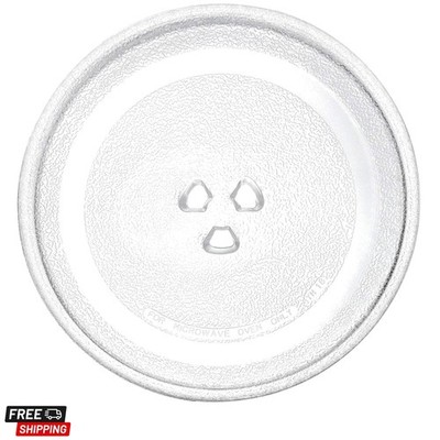 Microwave Glass Plate Turntable for Fits Virtually All Small Microwaves Clear