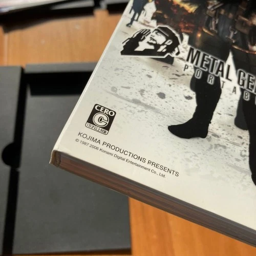 METAL GEAR 20th ANNIVERSARY SOLID COLLECTION PS2 Konami Complete Box Set - Picture 5 of 12