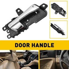 Car Inside Interior Door Pull Handle Left Black For 2011-2015 Hyundai Sonata EXV