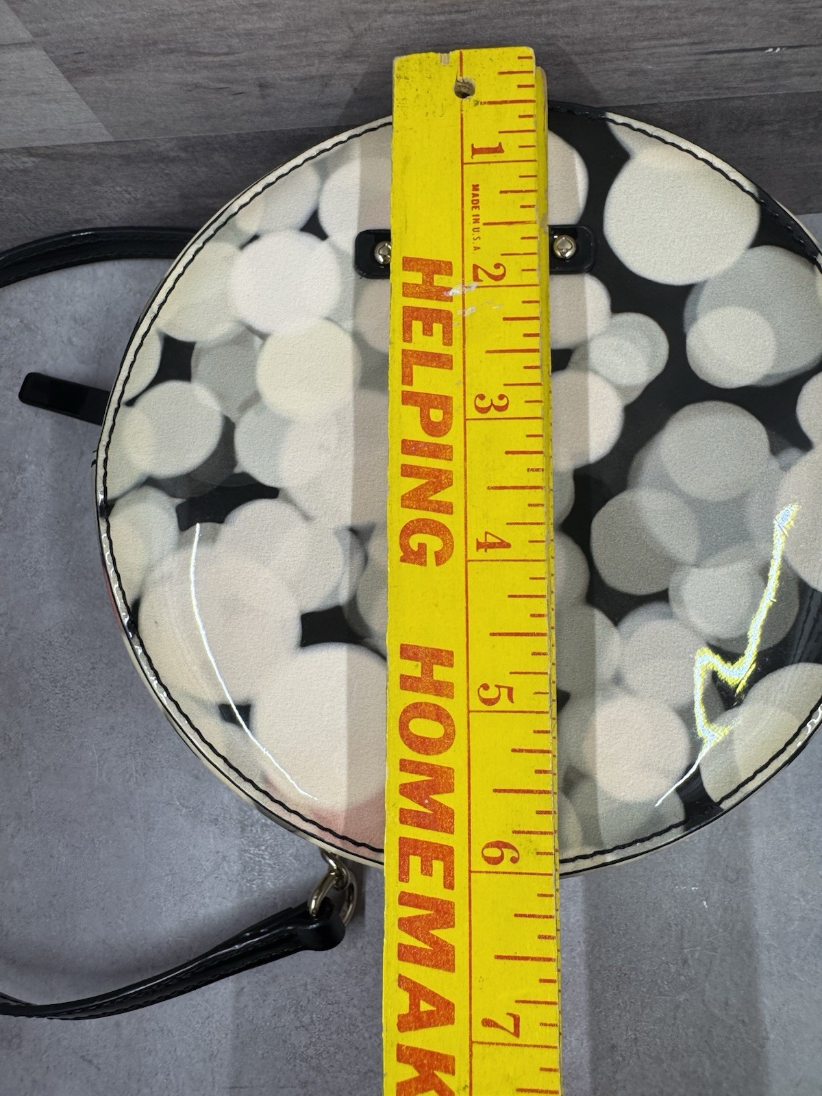 Kate Spade Cherry Terrace Round Bubble Patent Leather Shoulder Bag Crossbody