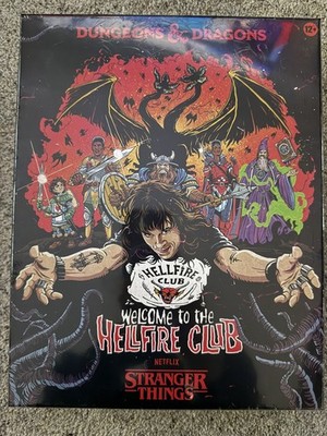 Dungeons & Dragons Stranger Things Welcome to the Hellfire Club Set Neu Sealed
