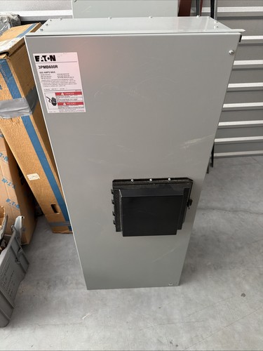 Eaton 3PMB600R Main Breaker Panel 600A 120/240V Gray Metal Enclosure